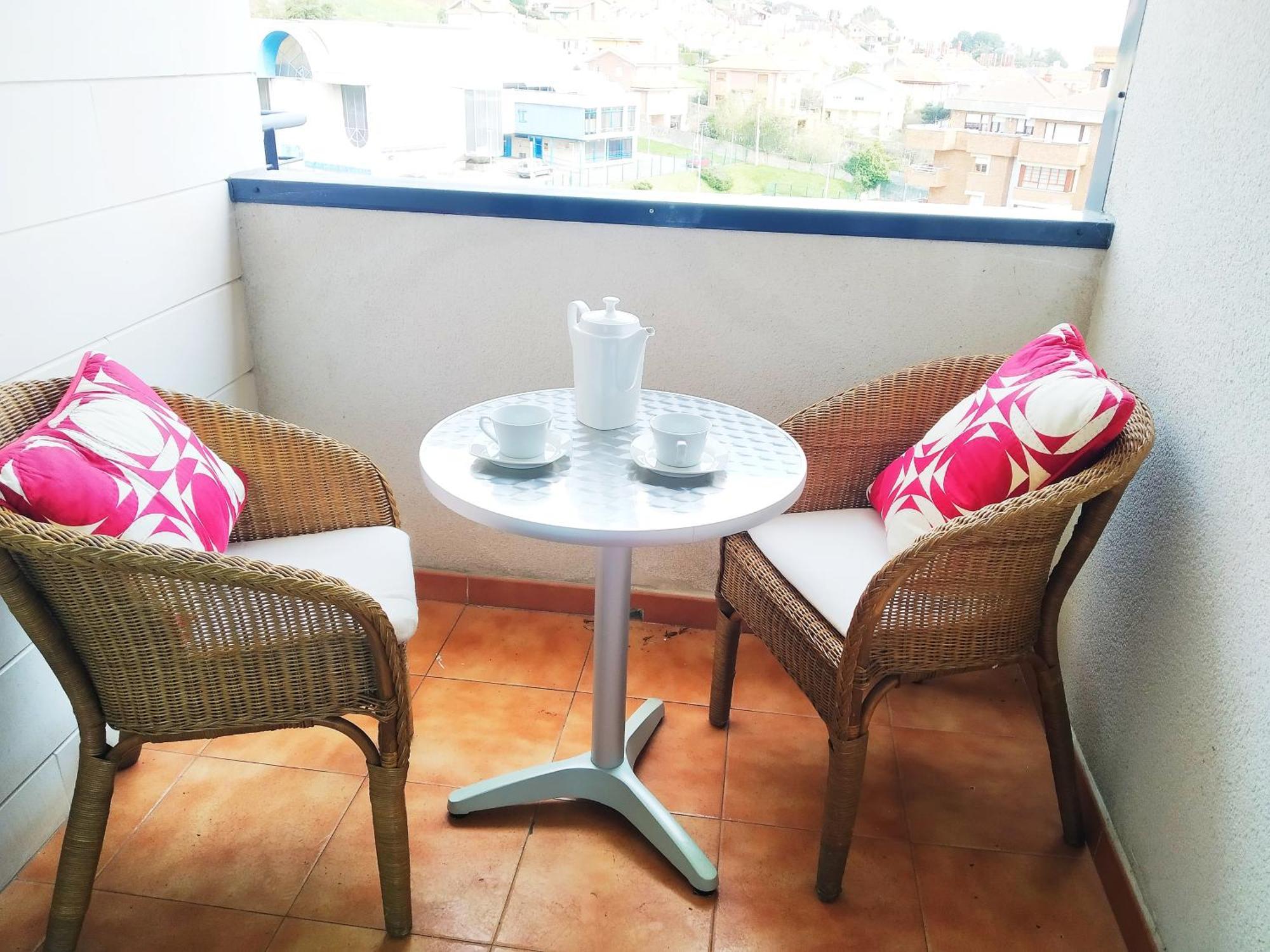Ferienwohnung Hikari, Centro Luanco Con Parking Exterior foto